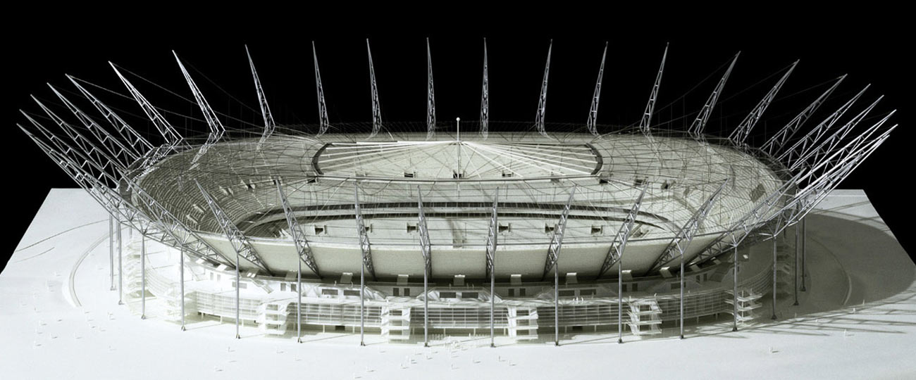 Munich Stadium - Model Makers Bristol / Amalgam Model making