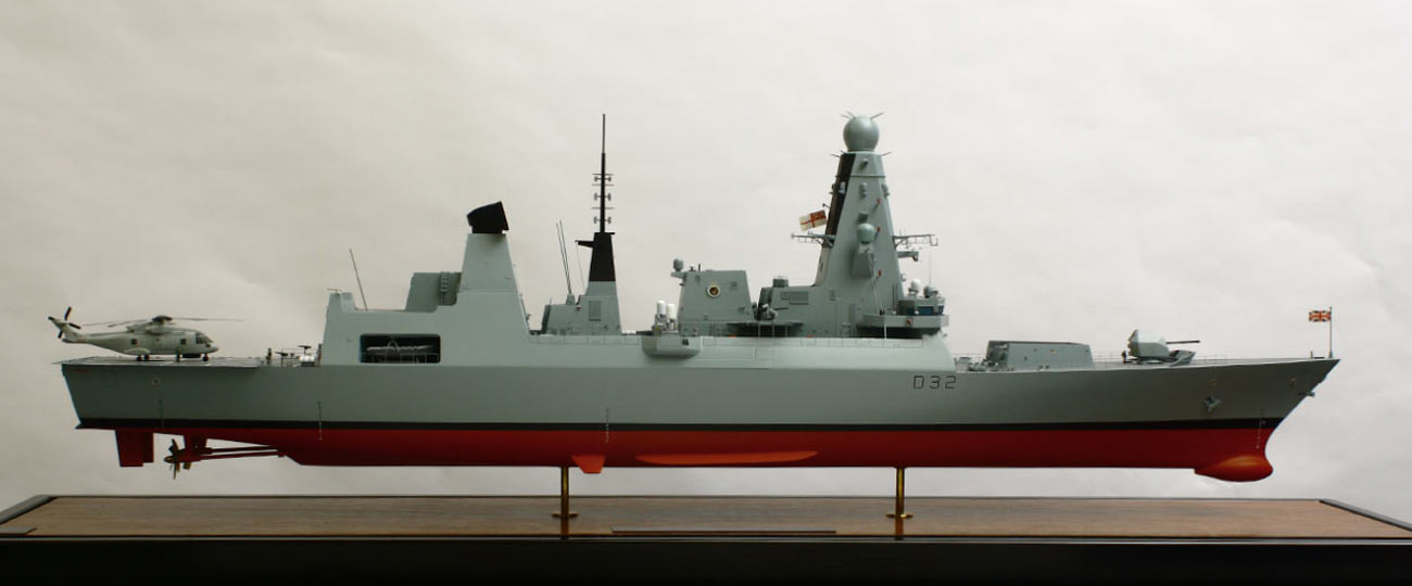 Boat Model HMS Daring