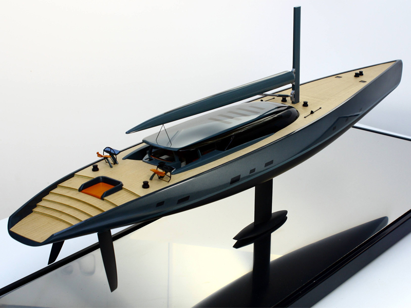 Super yacht model-Dubois Beast 58M