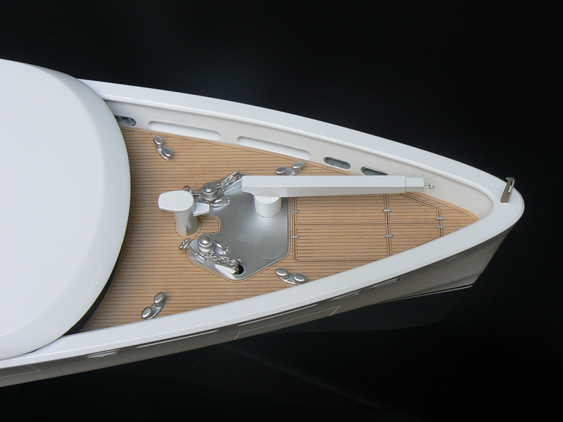 Super model of Super yacht