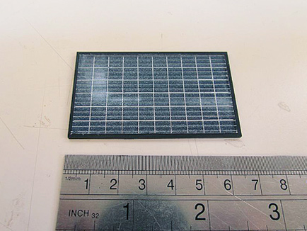 model solar panel