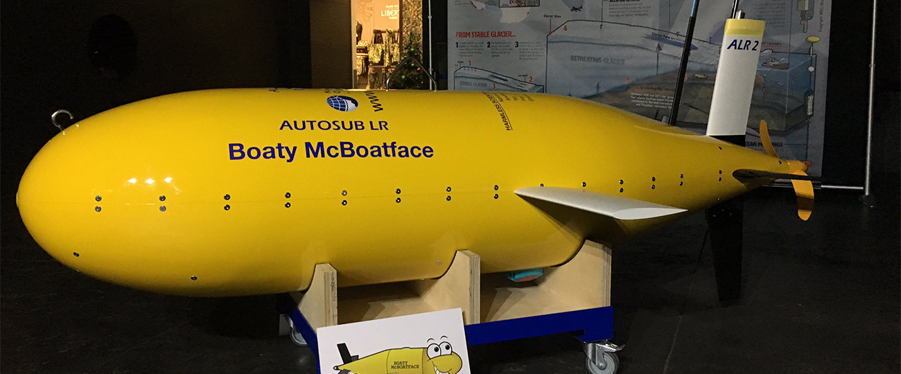 Boaty McBoatface Natural History Museum